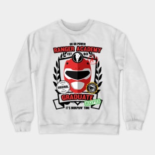 Red Ranger Academy Crewneck Sweatshirt